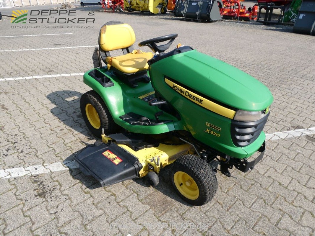 Rasentraktor του τύπου John Deere X320, Gebrauchtmaschine σε Lauterberg/Barbis (Φωτογραφία 6)