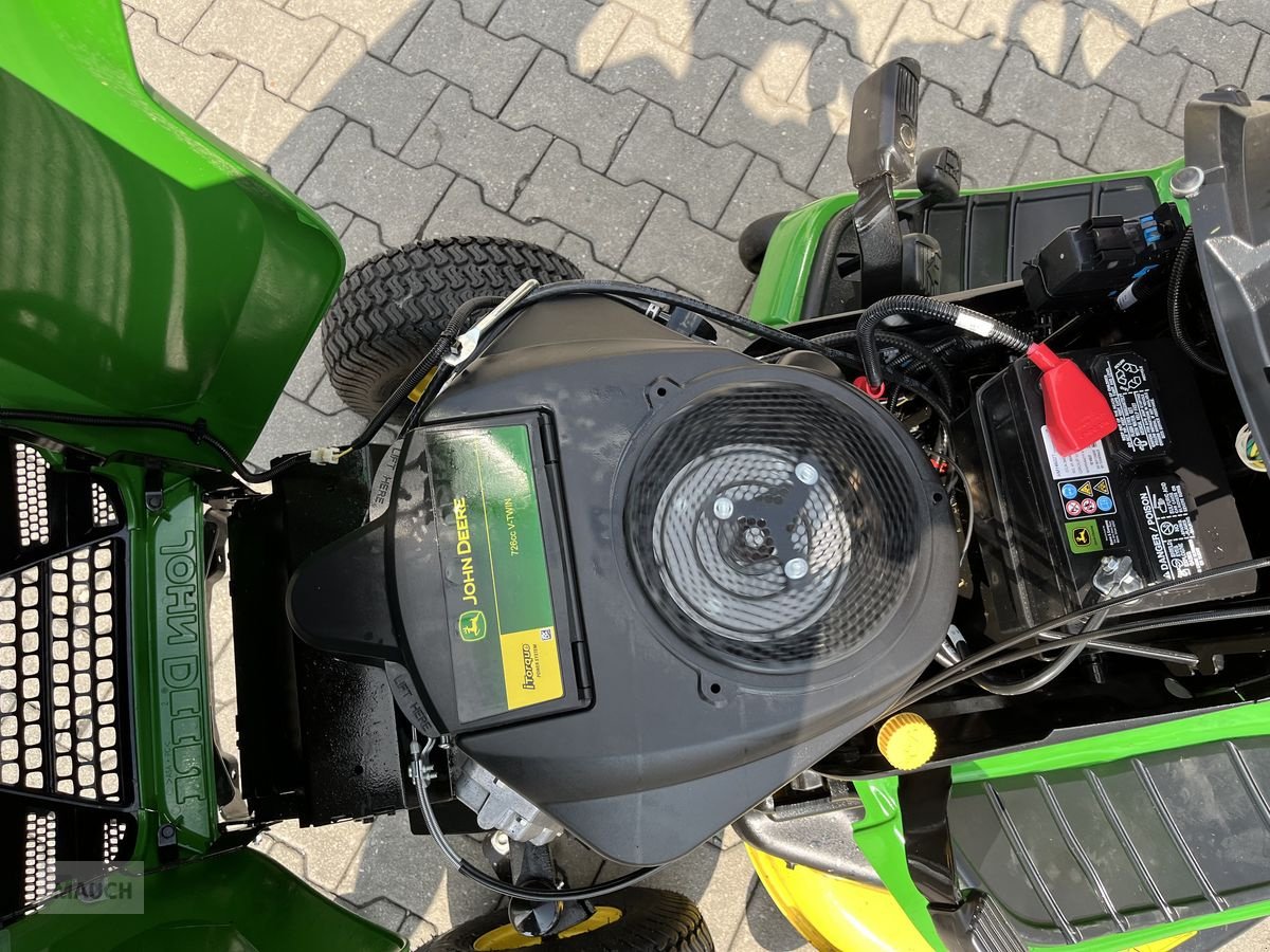 Rasentraktor типа John Deere X350R, nur 27h, Neuwertig, frischer Service, Gebrauchtmaschine в Burgkirchen (Фотография 4)