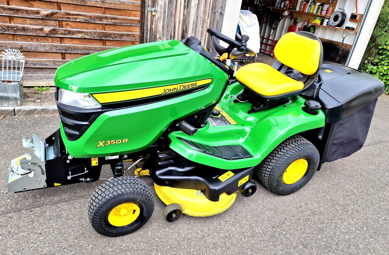 Rasentraktor του τύπου John Deere X350r, Gebrauchtmaschine σε Steißlingen (Φωτογραφία 1)