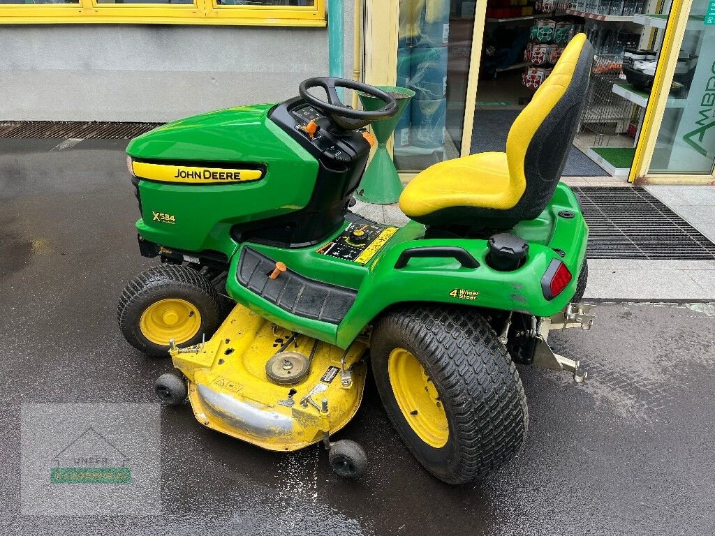 Rasentraktor typu John Deere X534, Gebrauchtmaschine w Wartberg (Zdjęcie 2)