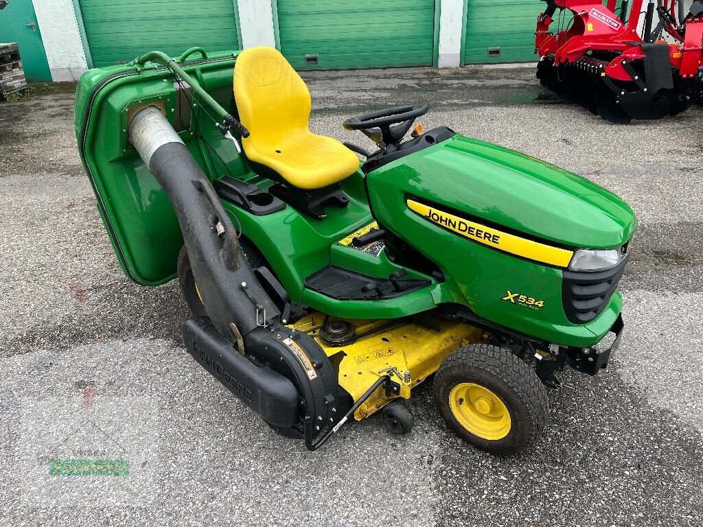 Rasentraktor des Typs John Deere X534, Gebrauchtmaschine in Wartberg (Bild 1)