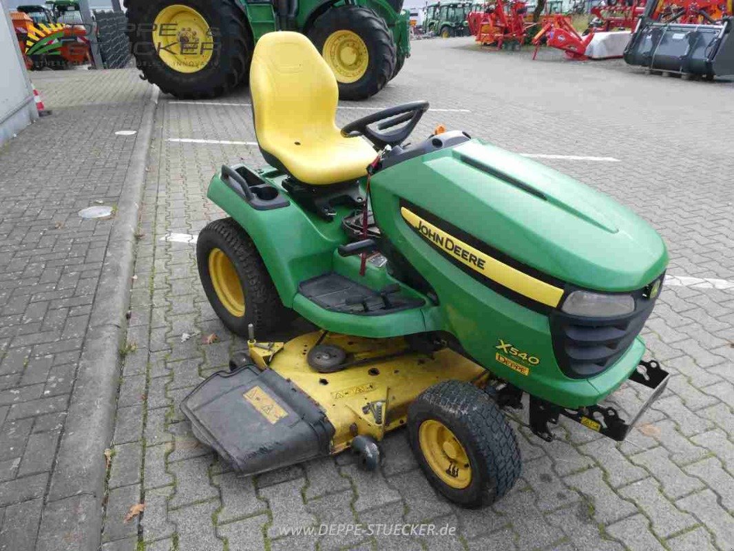 Rasentraktor van het type John Deere X540, Gebrauchtmaschine in Lauterberg/Barbis (Foto 5)