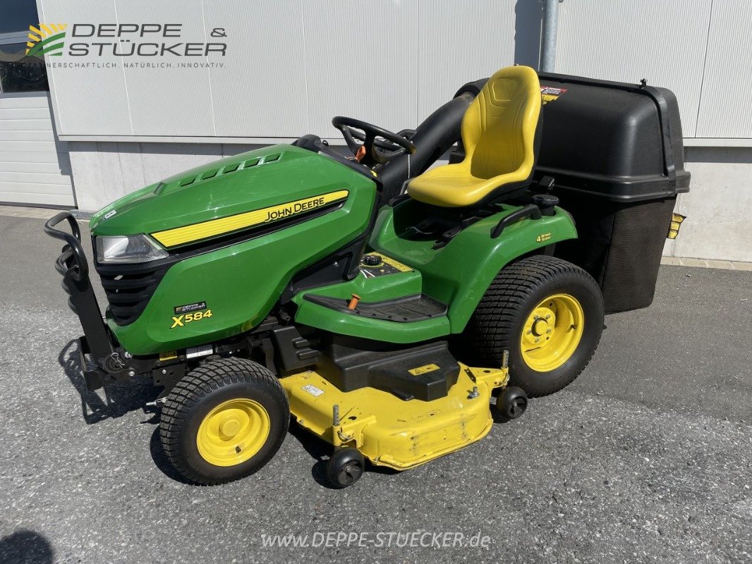 Rasentraktor typu John Deere X584, Gebrauchtmaschine w Rietberg (Zdjęcie 12)