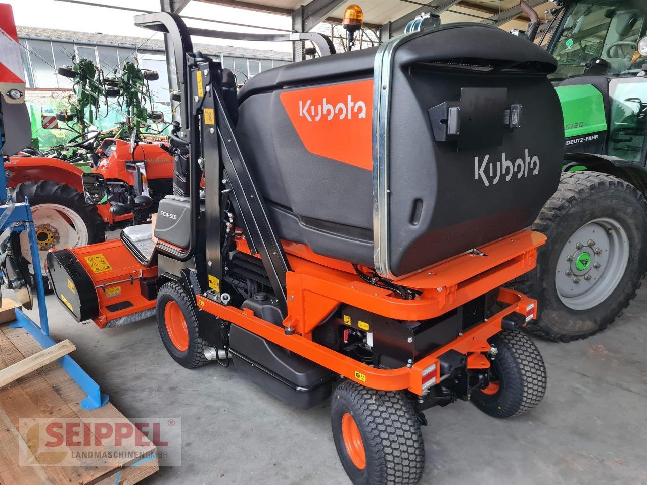 Rasentraktor типа Kubota FC4-501 INKL 3-1 Schlegelmäher 160cm, Neumaschine в Groß-Umstadt (Фотография 2)