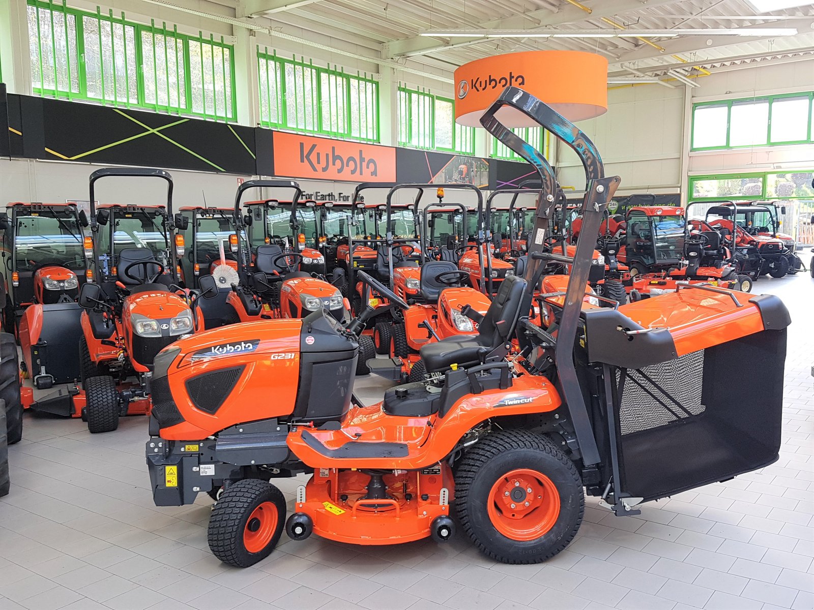 Rasentraktor tip Kubota G231 LD, Neumaschine in Olpe (Poză 9)