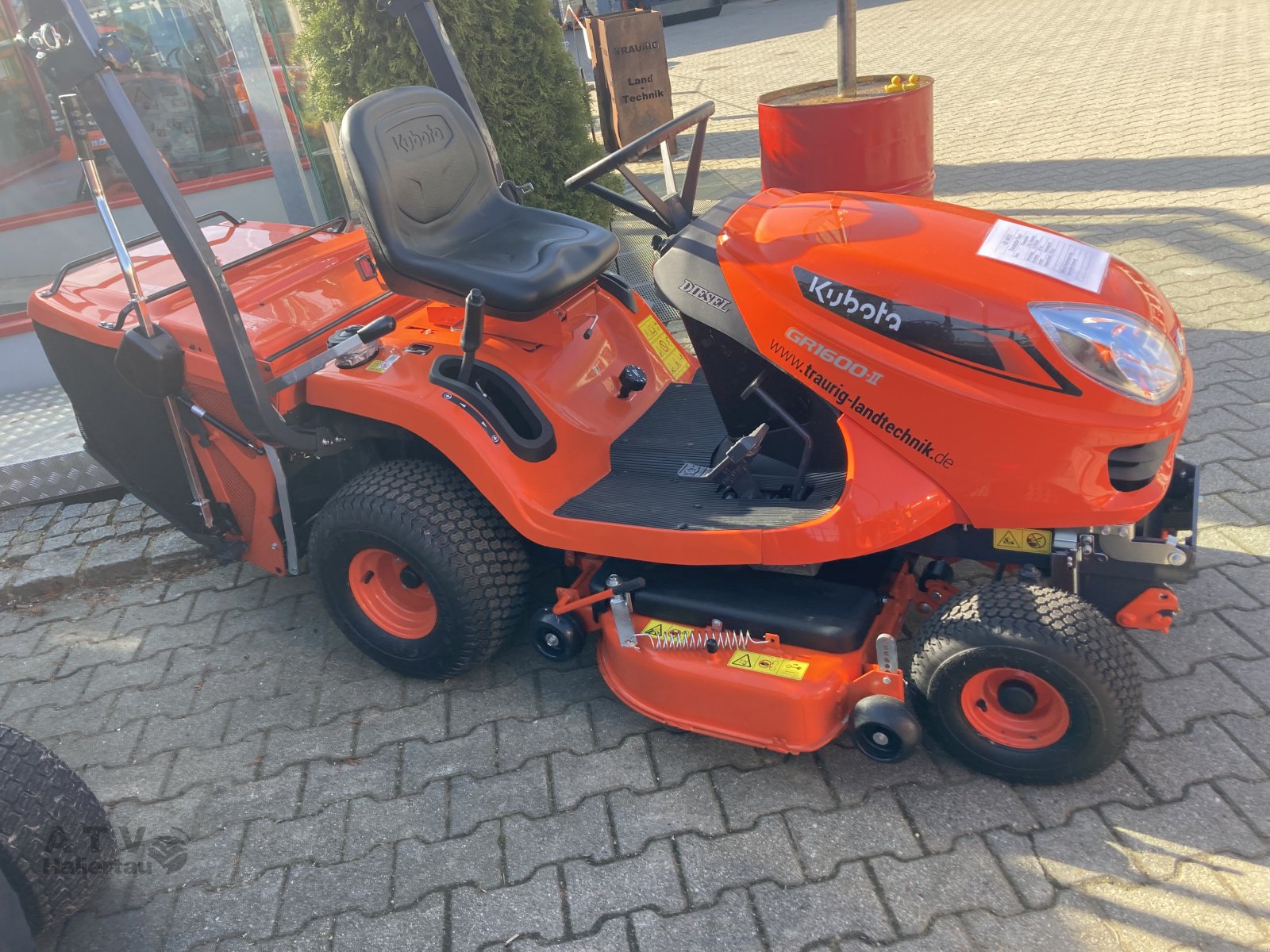 Rasentraktor a típus Kubota GR 1600 III, Neumaschine ekkor: Schweitenkirchen (Kép 3)