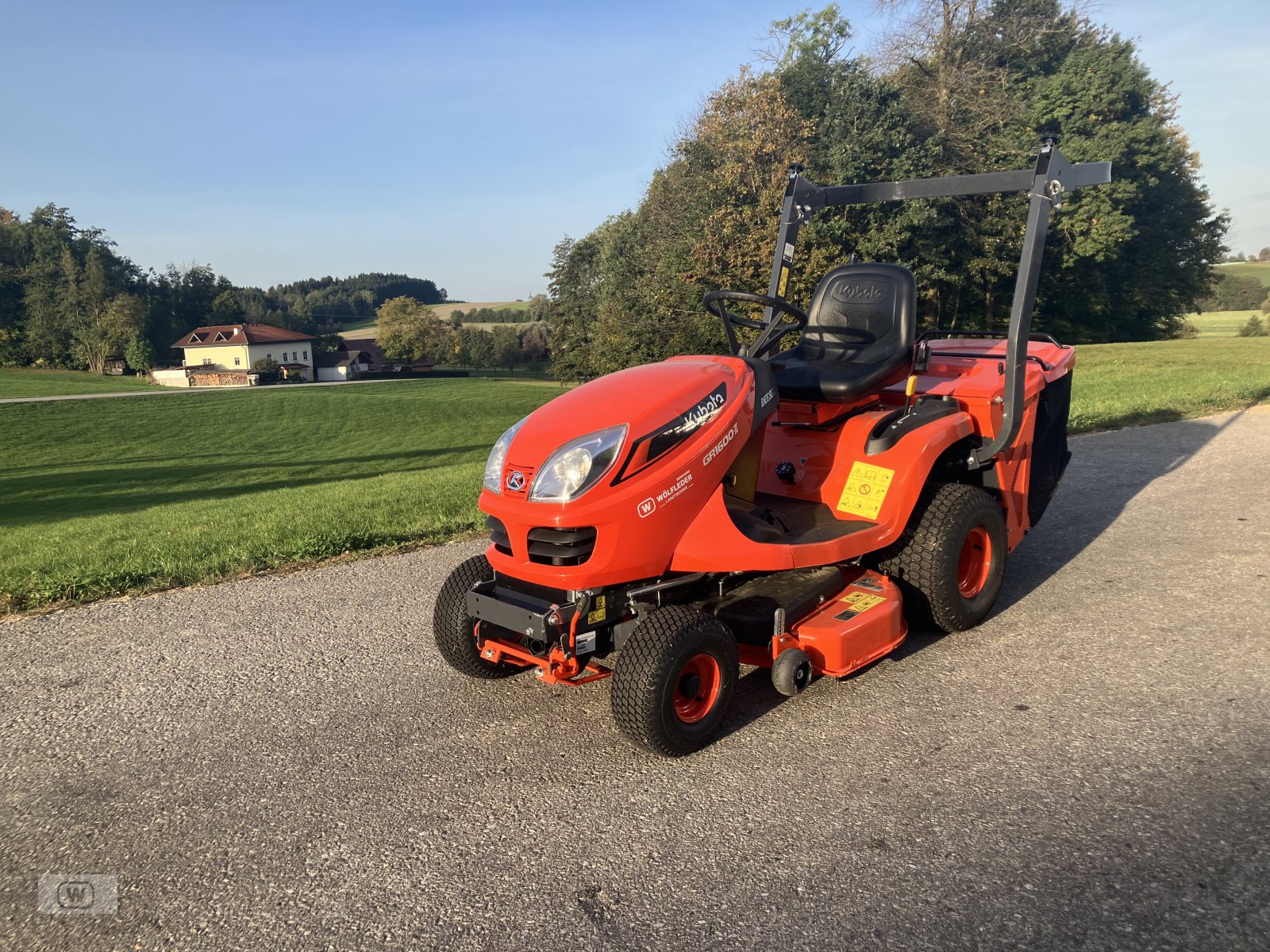 Rasentraktor a típus Kubota GR 1600, Neumaschine ekkor: Zell an der Pram (Kép 1)