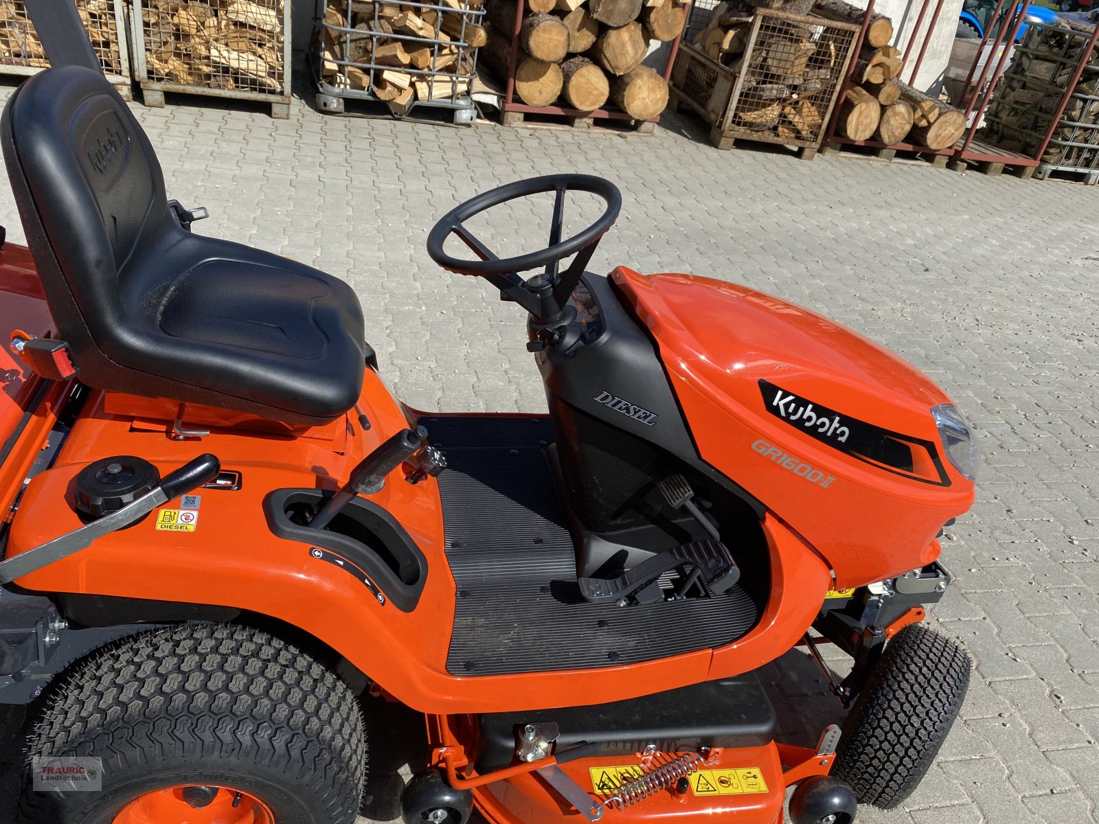 Rasentraktor typu Kubota GR 1600, Neumaschine w Mainburg/Wambach (Zdjęcie 4)