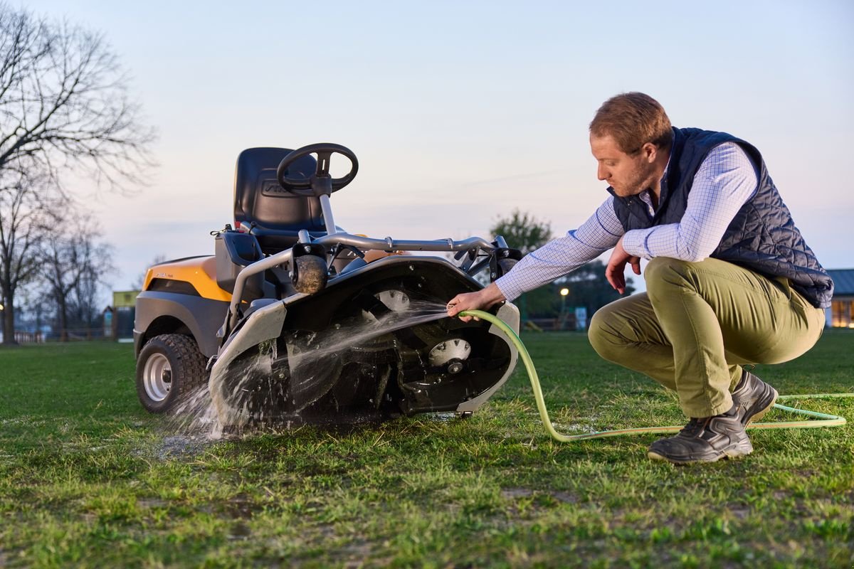 Rasentraktor a típus Stiga Park Pro 900 WX inkl. Mähdeck, Neumaschine ekkor: Gallspach (Kép 29)