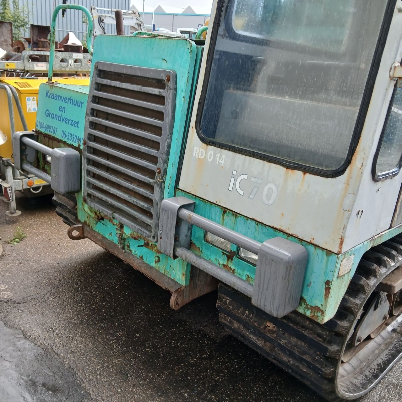 Raupendumper des Typs IHI IC70., Gebrauchtmaschine in Alblasserdam (Bild 6)