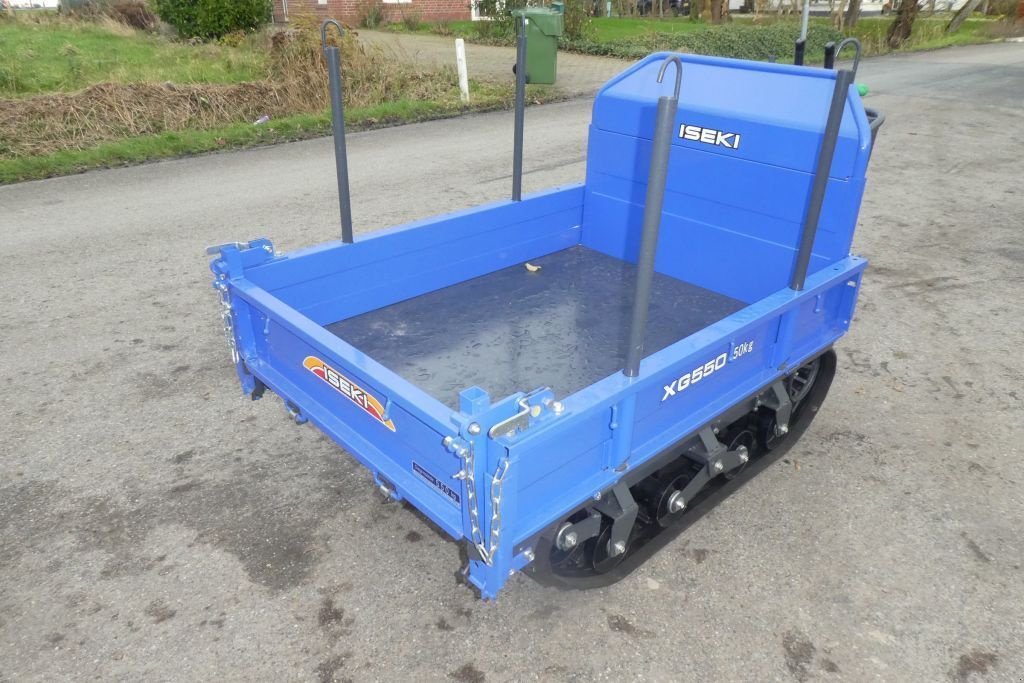 Raupendumper Türe ait Iseki Rupsdumper XG550DI &euro; 3950,-- ex, Neumaschine içinde Losdorp (resim 8)