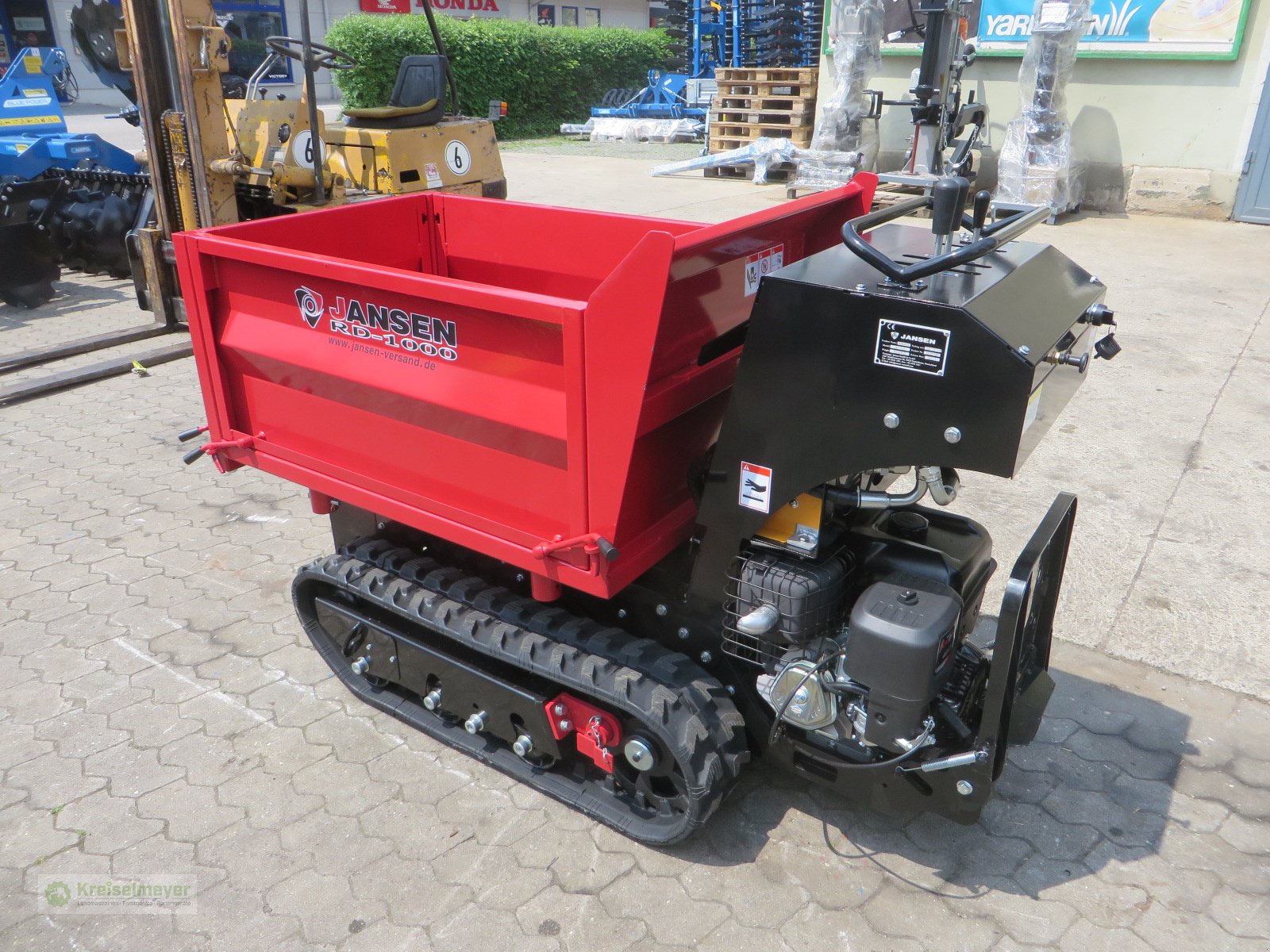 Raupendumper του τύπου Jansen RD-1000 Profi Dumper 1000 kg 3-Seiten-Kipper hydraulisch NEU, Neumaschine σε Feuchtwangen (Φωτογραφία 3)