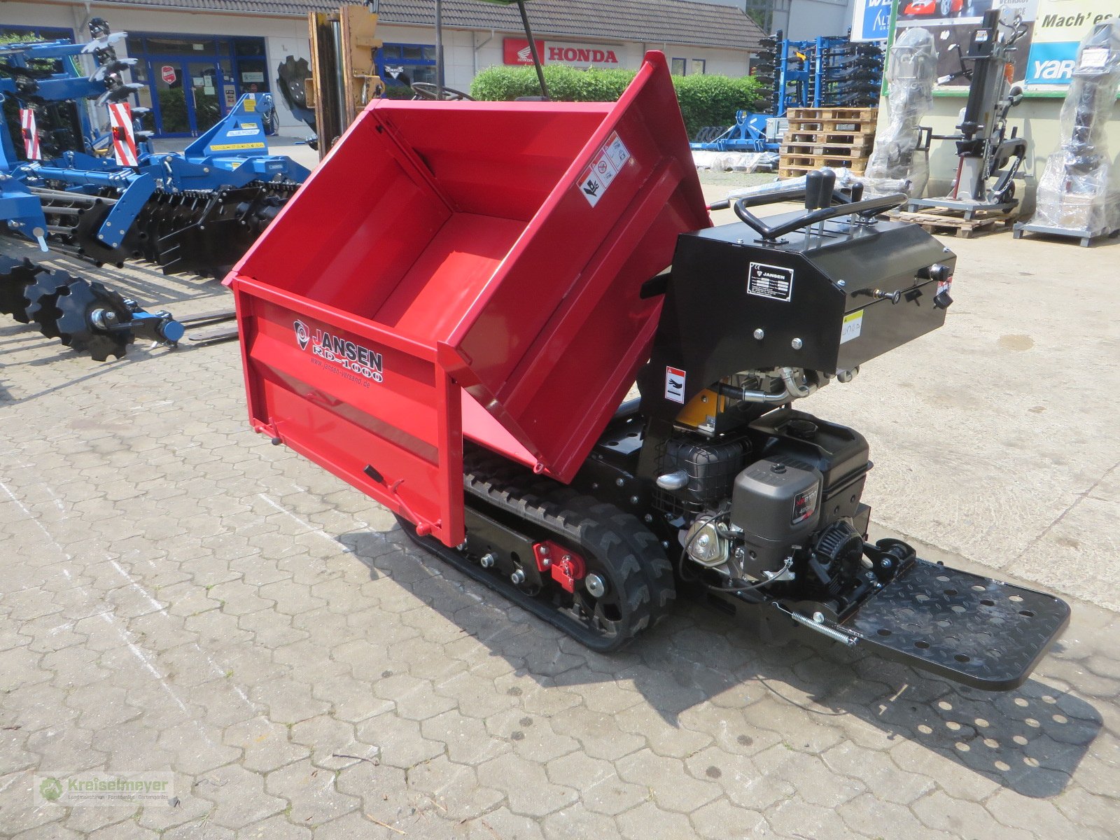 Raupendumper typu Jansen RD-1000 Profi Dumper 1000 kg 3-Seiten-Kipper hydraulisch NEU, Neumaschine w Feuchtwangen (Zdjęcie 8)