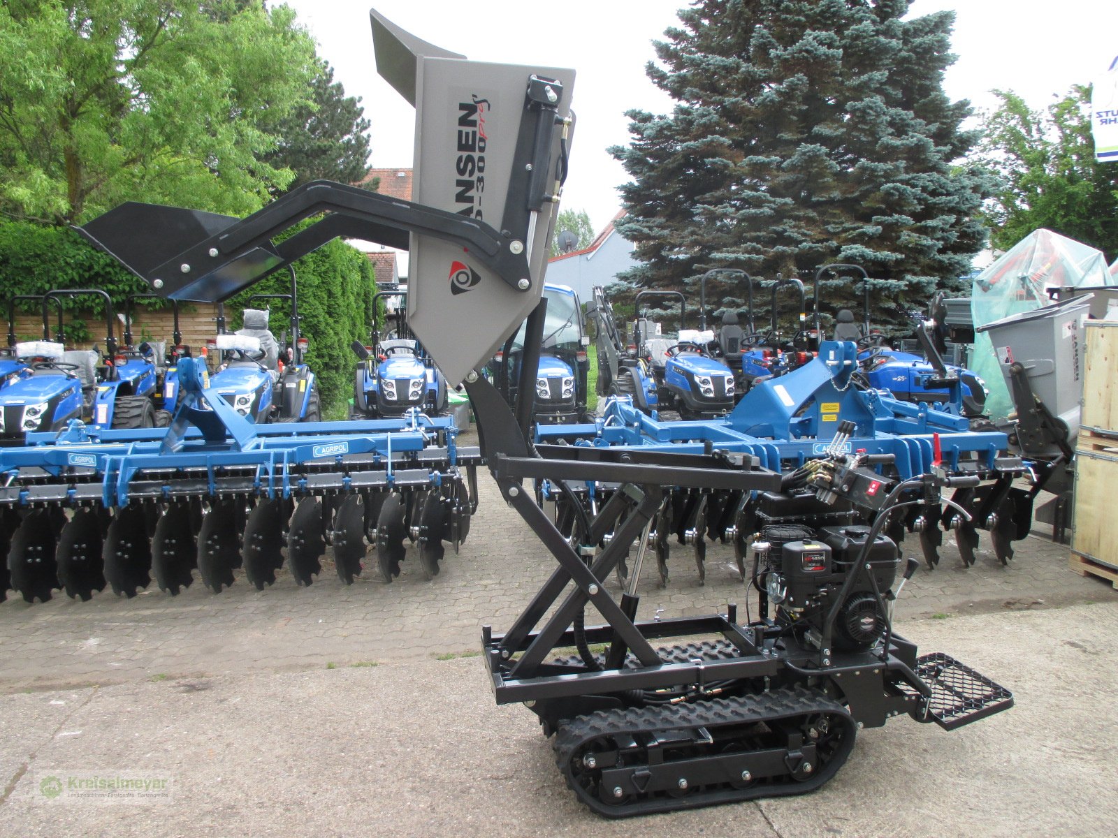 Raupendumper des Typs Jansen RD-300 Pro S Hochentleerung +hydr.Schaufel, Neumaschine in Feuchtwangen (Bild 1)