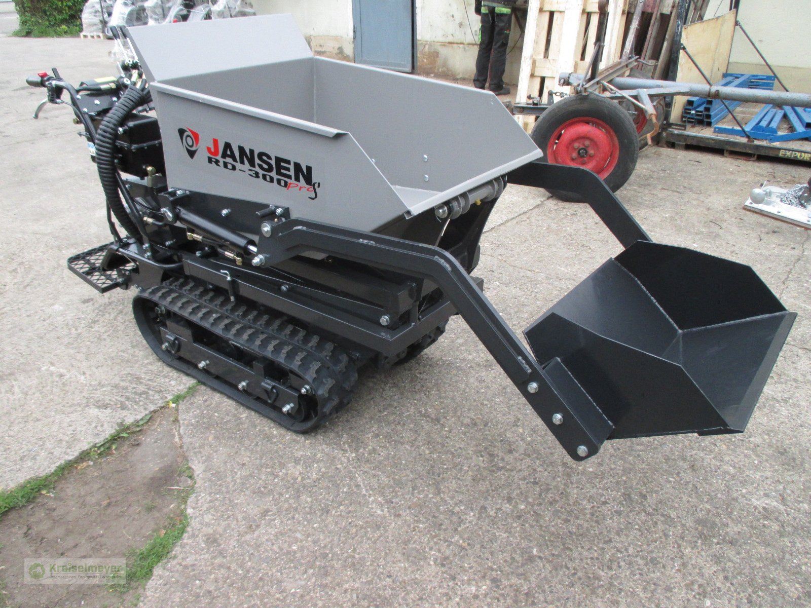 Raupendumper του τύπου Jansen RD-300 Pro S Hochentleerung +hydr.Schaufel, Neumaschine σε Feuchtwangen (Φωτογραφία 7)