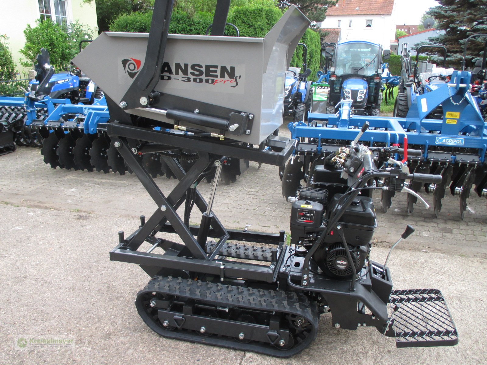 Raupendumper van het type Jansen RD-300 Pro S Hochentleerung +hydr.Schaufel, Neumaschine in Feuchtwangen (Foto 9)