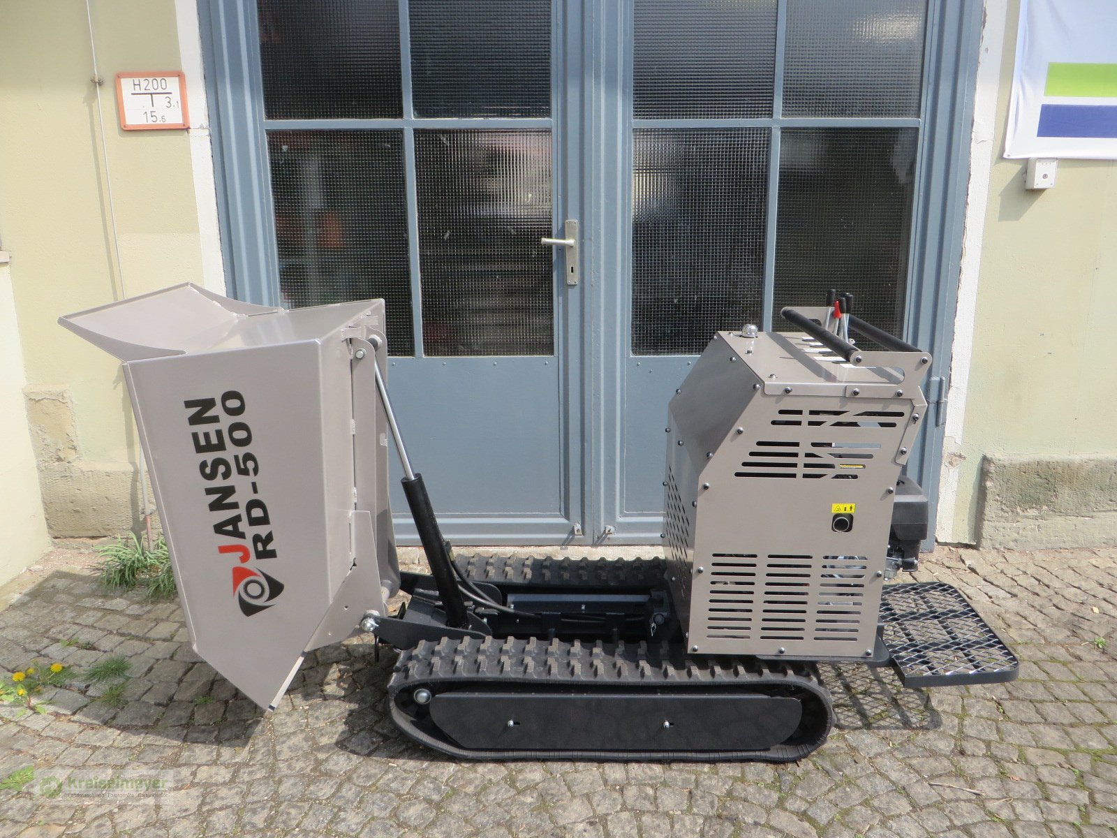 Raupendumper del tipo Jansen RD-500 hydrostat, 500kg Zuladung SOFORT VERFÜGBAR Kettenantrieb Dumper **SOFORT VERFÜGBAR**, Neumaschine In Feuchtwangen (Immagine 4)