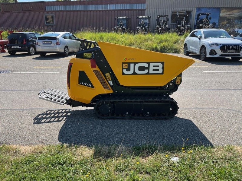 Raupendumper typu JCB HTD-5, Vorführmaschine v Domdidier (Obrázek 9)