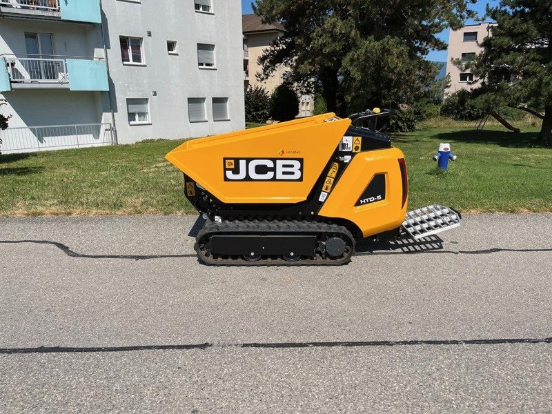 Raupendumper typu JCB HTD-5, Vorführmaschine v Domdidier (Obrázok 4)