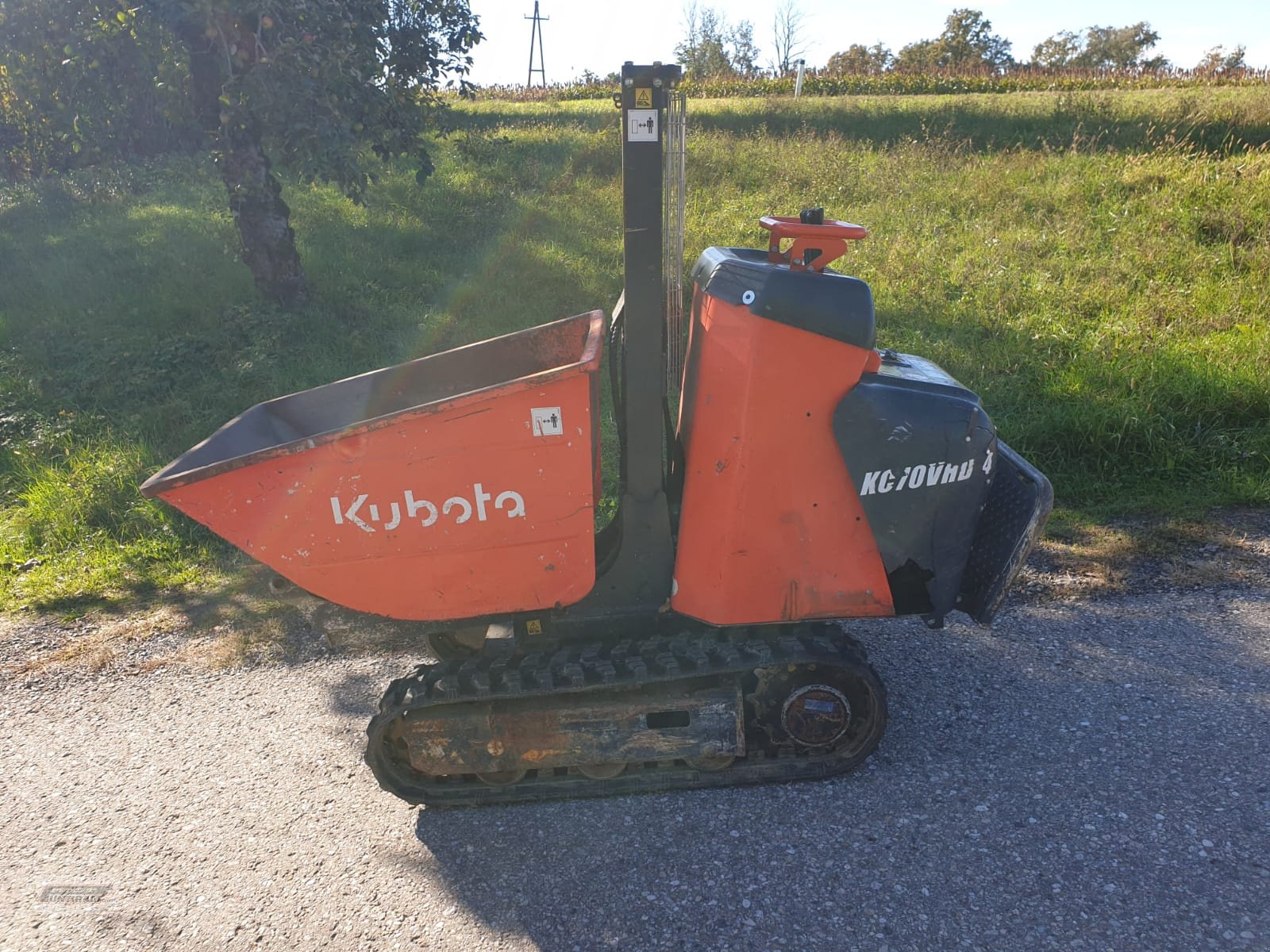 Raupendumper типа Kubota KC 70, Gebrauchtmaschine в Deutsch - Goritz (Фотография 1)