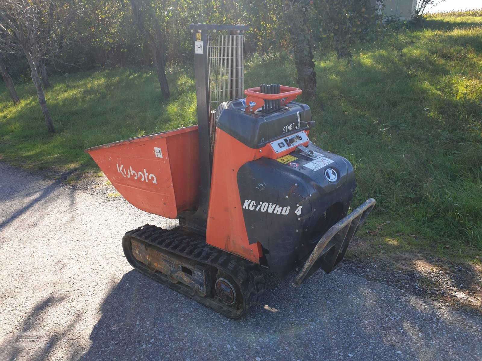 Raupendumper des Typs Kubota KC 70, Gebrauchtmaschine in Deutsch - Goritz (Bild 7)