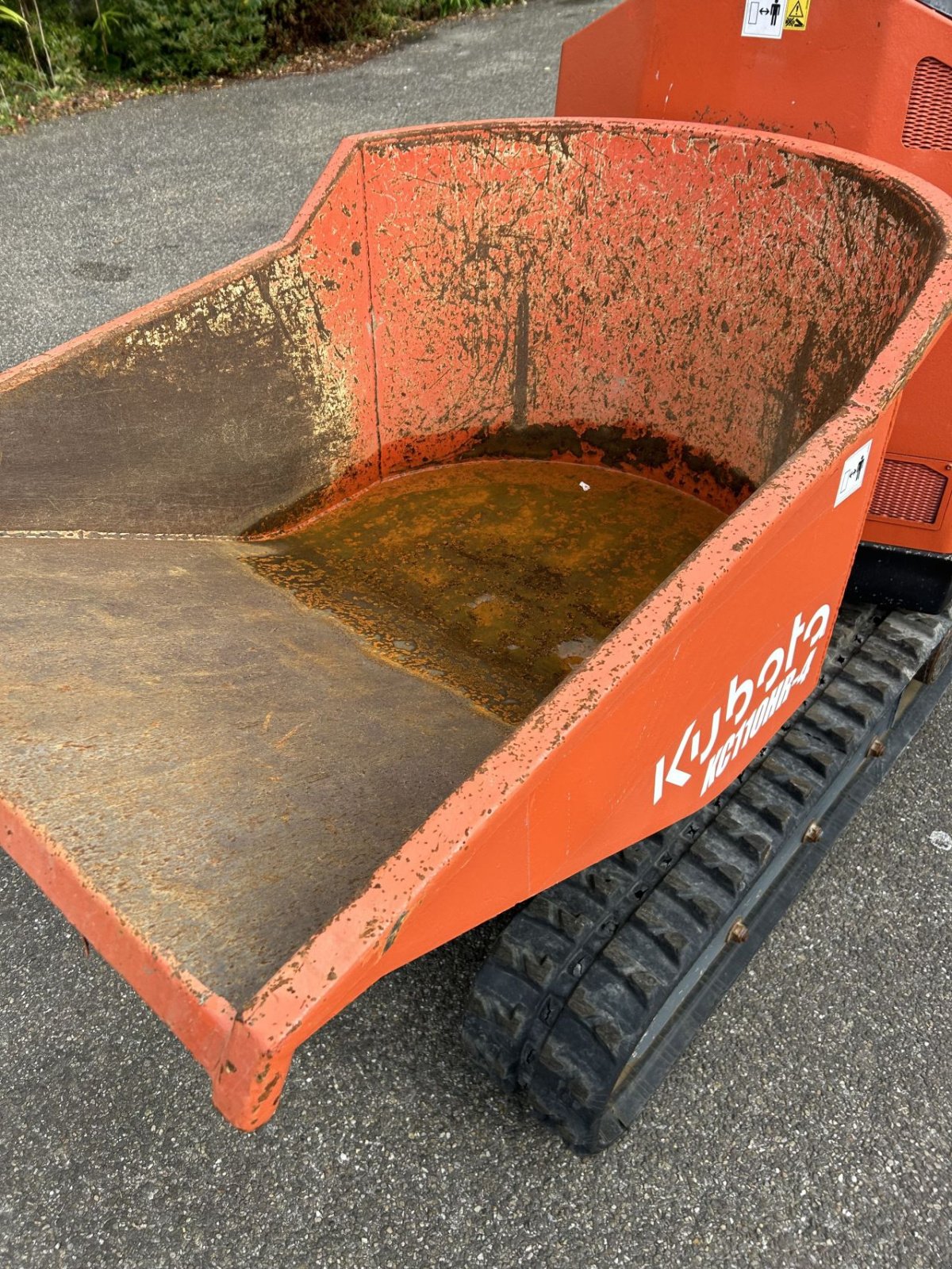 Raupendumper Türe ait Kubota KC110, Gebrauchtmaschine içinde Bilthoven (resim 8)