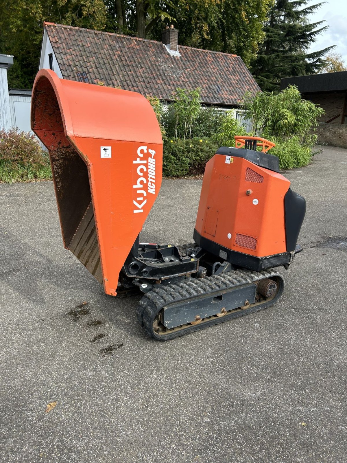 Raupendumper Türe ait Kubota KC110, Gebrauchtmaschine içinde Bilthoven (resim 11)