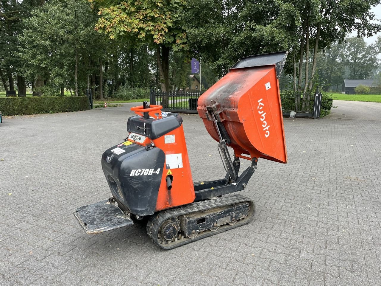 Raupendumper du type Kubota KC70H-4, Gebrauchtmaschine en Stroe (Gld) (Photo 2)