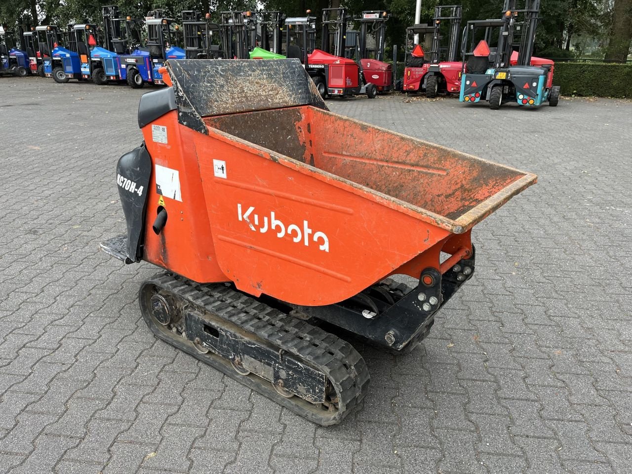 Raupendumper des Typs Kubota KC70H-4, Gebrauchtmaschine in Stroe (Gld) (Bild 5)