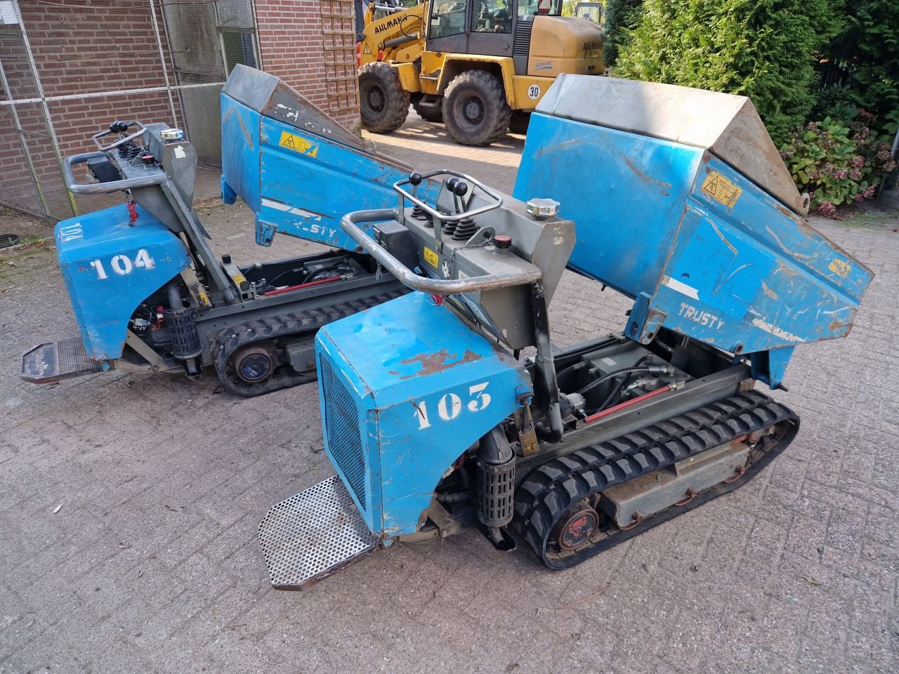 Raupendumper del tipo Messersi CH2 Diesel, Gebrauchtmaschine en Oirschot (Imagen 4)