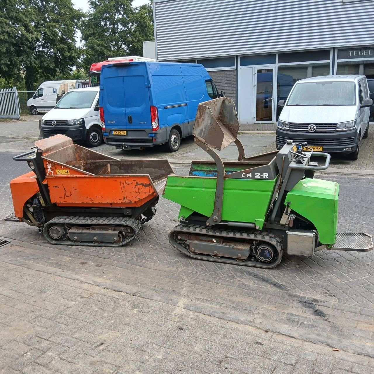 Raupendumper of the type Messersi CH2R13D., Gebrauchtmaschine in Alblasserdam (Picture 1)