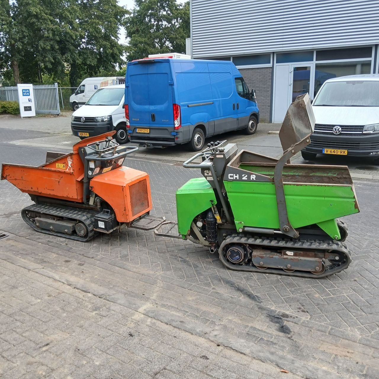 Raupendumper типа Messersi CH2R13D., Gebrauchtmaschine в Alblasserdam (Фотография 2)