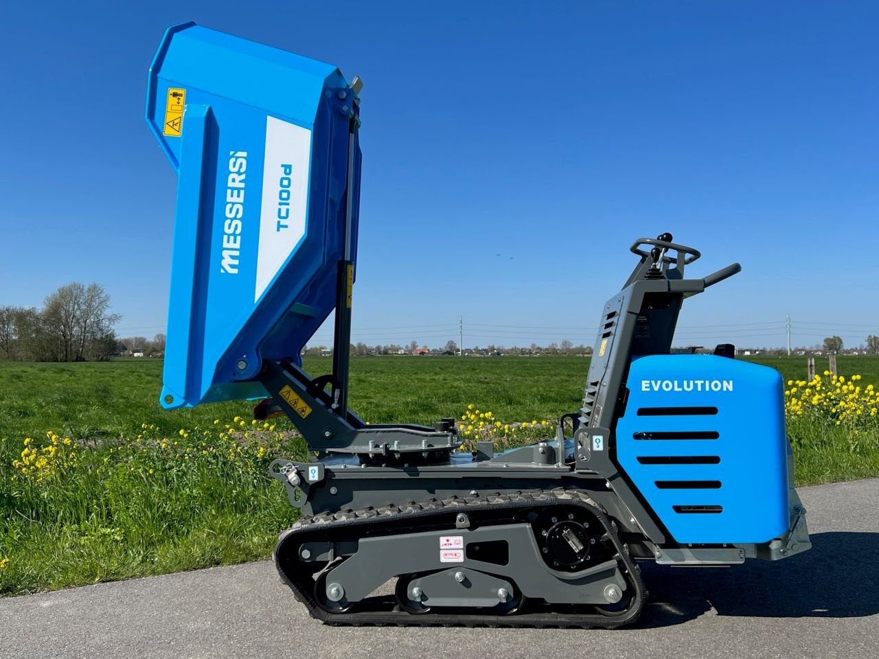 Raupendumper des Typs Messersi TC100D rupsdumper, Neumaschine in Hardinxveld-Giessendam (Bild 7)