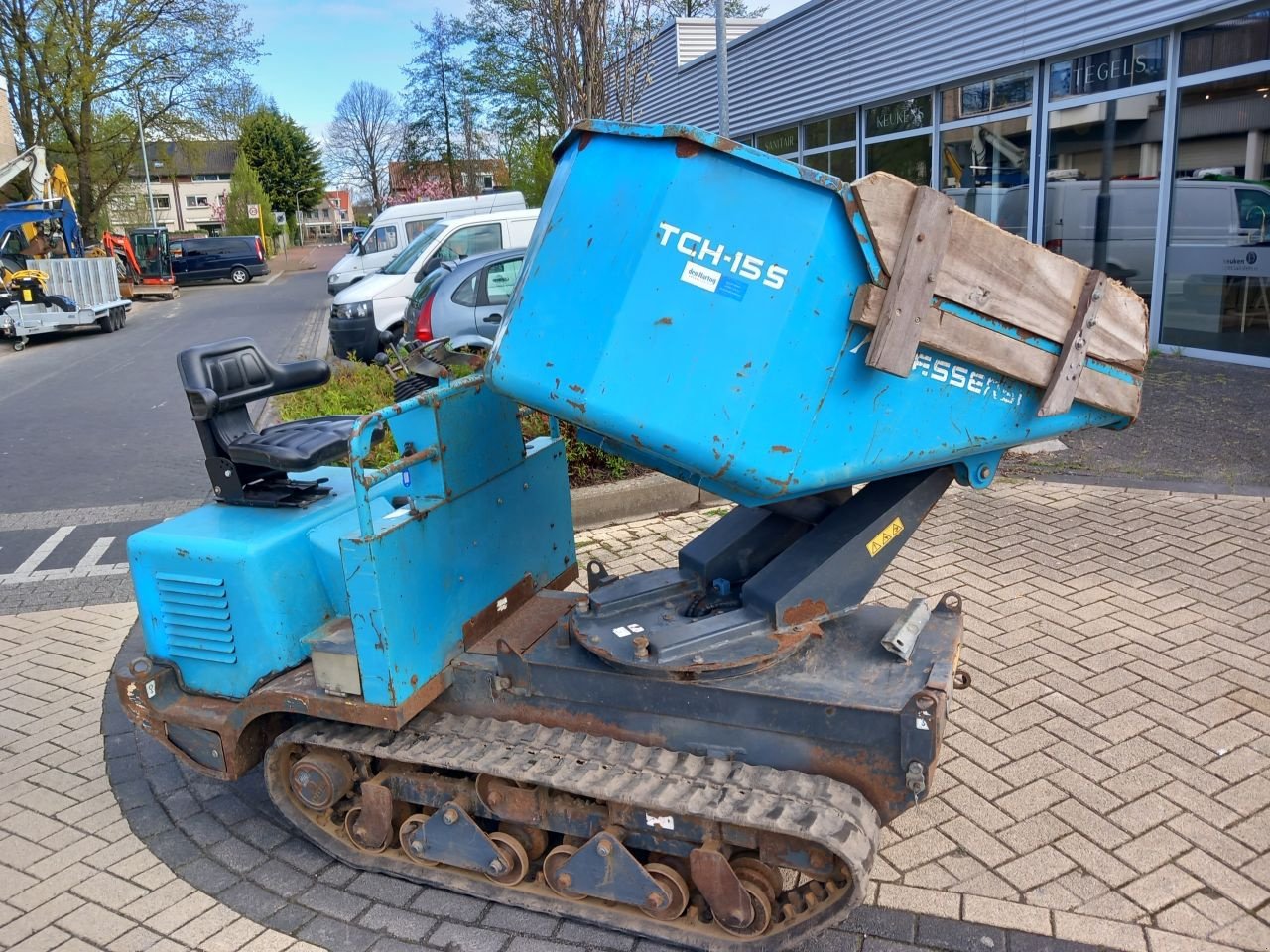 Raupendumper des Typs Messersi Tch15s., Gebrauchtmaschine in Alblasserdam (Bild 4)