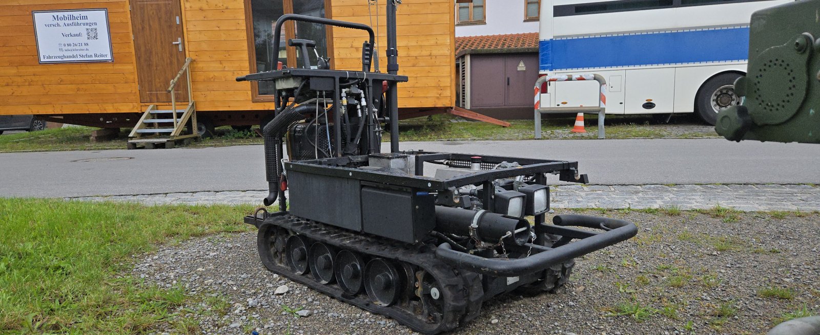 Raupendumper des Typs Niko Raupe Hatz 1B50 T-4 Tank Stromgenerator GTS Stromaggregat, Gebrauchtmaschine in Schliersee (Bild 5)