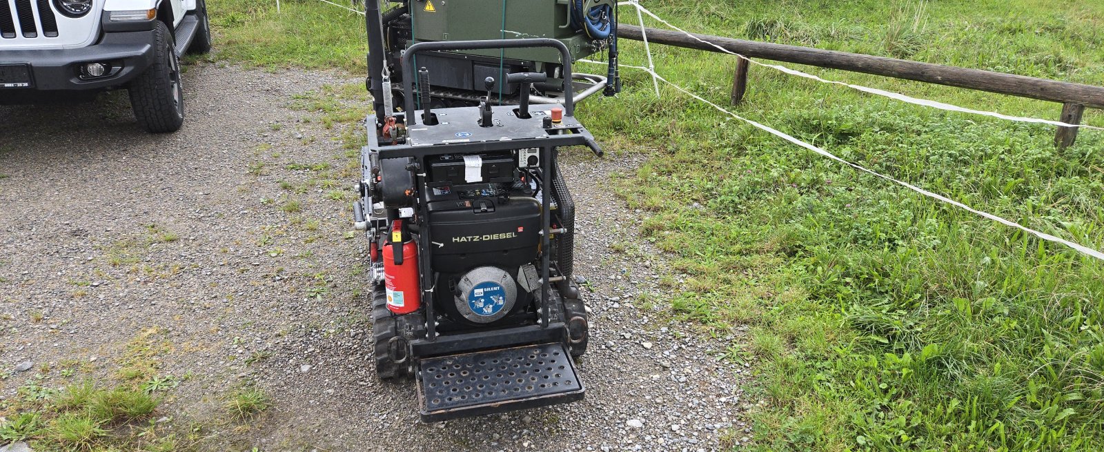 Raupendumper des Typs Niko Raupe Hatz 1B50 T-4 Tank Stromgenerator GTS Stromaggregat, Gebrauchtmaschine in Schliersee (Bild 8)