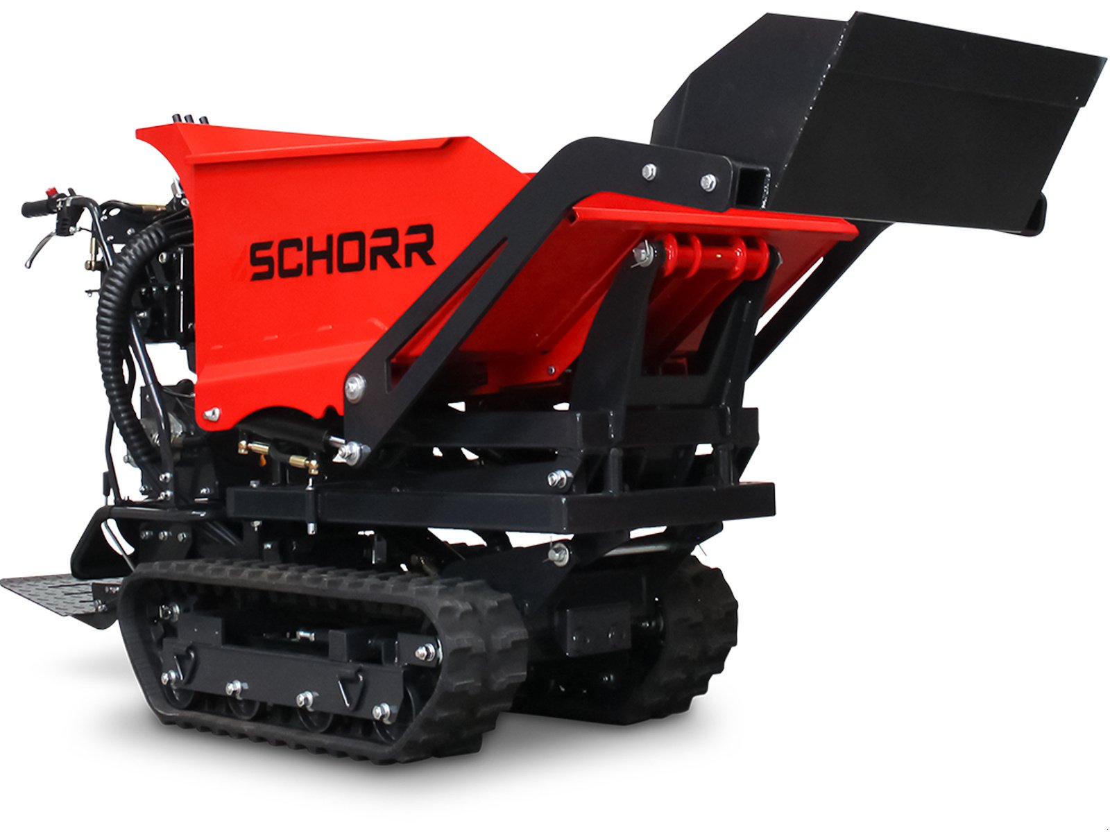 Raupendumper tip Schorr Minidumper RR500DHKASH PRO [Selbstlader+Hochkipper] 500kg Raupendumper Mulde Hochkipper Schaufeldumper, Neumaschine in Schüttorf (Poză 19)