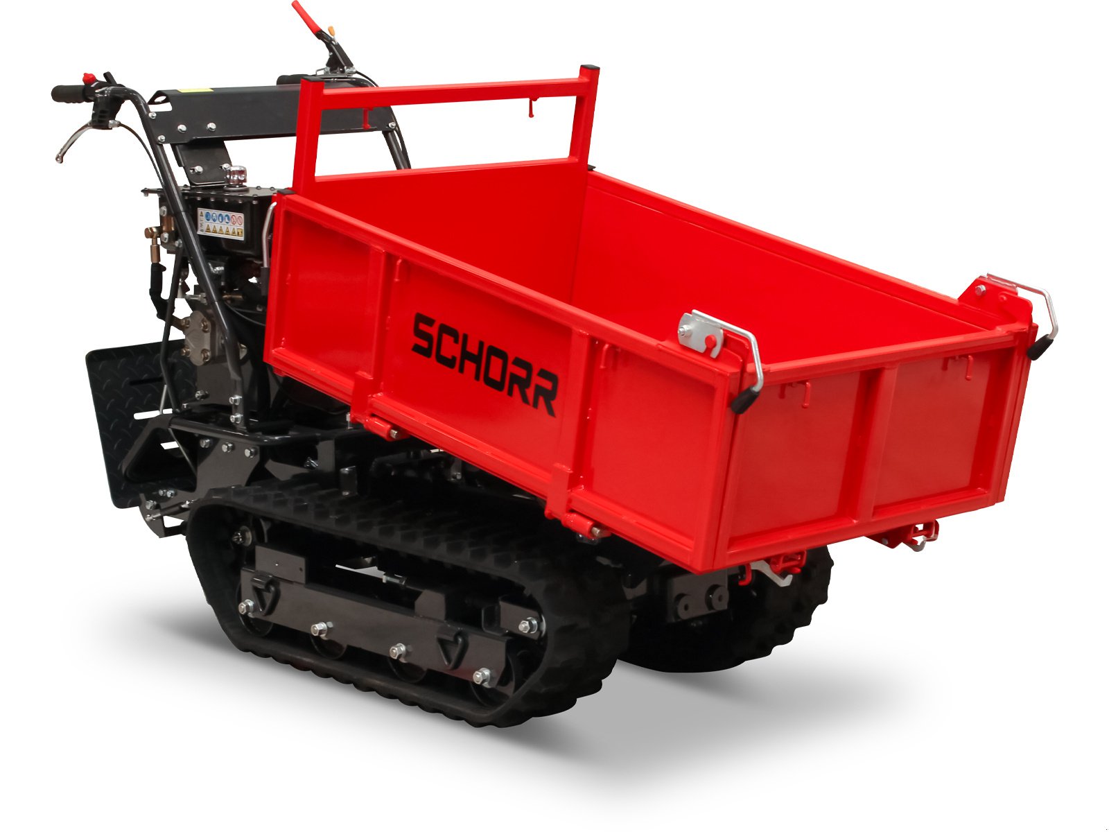 Raupendumper του τύπου Schorr Minidumper RR500DHKB2 PRO 500kg mit Kiste, Kipphydraulik und Mitfahrplattform 9,2 PS Motor Raupendumper, Neumaschine σε Schüttorf (Φωτογραφία 10)