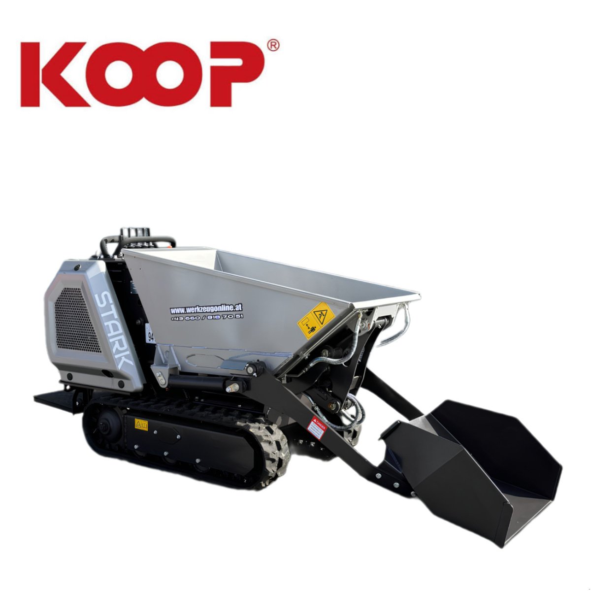 Raupendumper a típus Stark Mini Dumper XN800 Profiline mit Raupenantrieb, Neumaschine ekkor: Arbing (Kép 1)