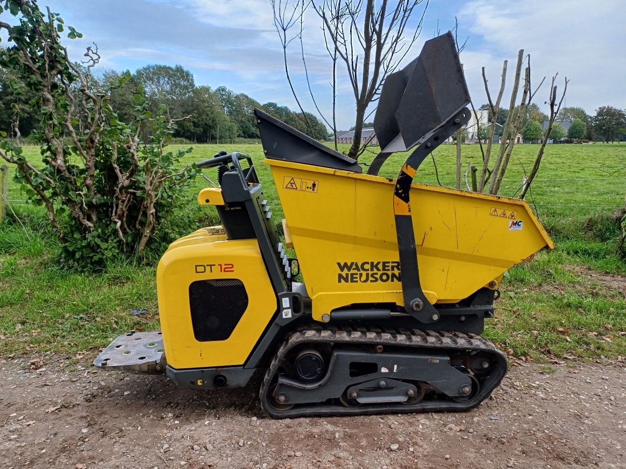 Raupendumper van het type Wacker Neuson DT12, Gebrauchtmaschine in Terschuur (Foto 1)