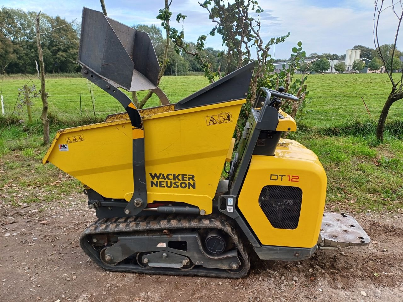 Raupendumper des Typs Wacker Neuson DT12, Gebrauchtmaschine in Terschuur (Bild 3)