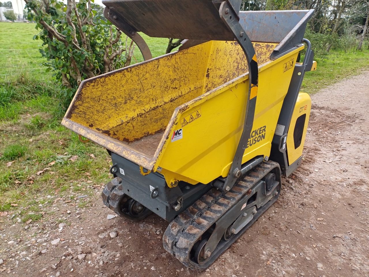 Raupendumper van het type Wacker Neuson DT12, Gebrauchtmaschine in Terschuur (Foto 4)