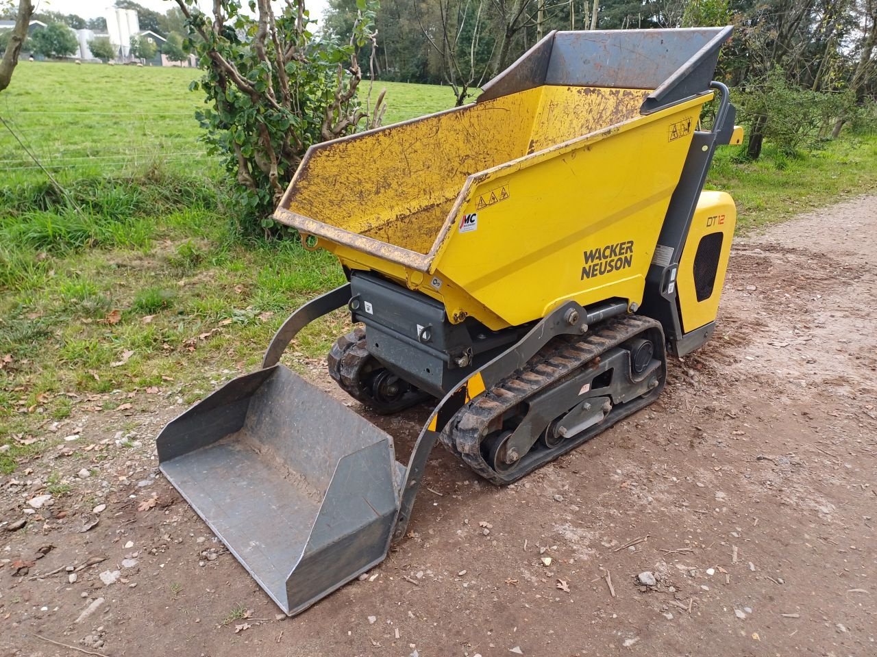 Raupendumper des Typs Wacker Neuson DT12, Gebrauchtmaschine in Terschuur (Bild 5)