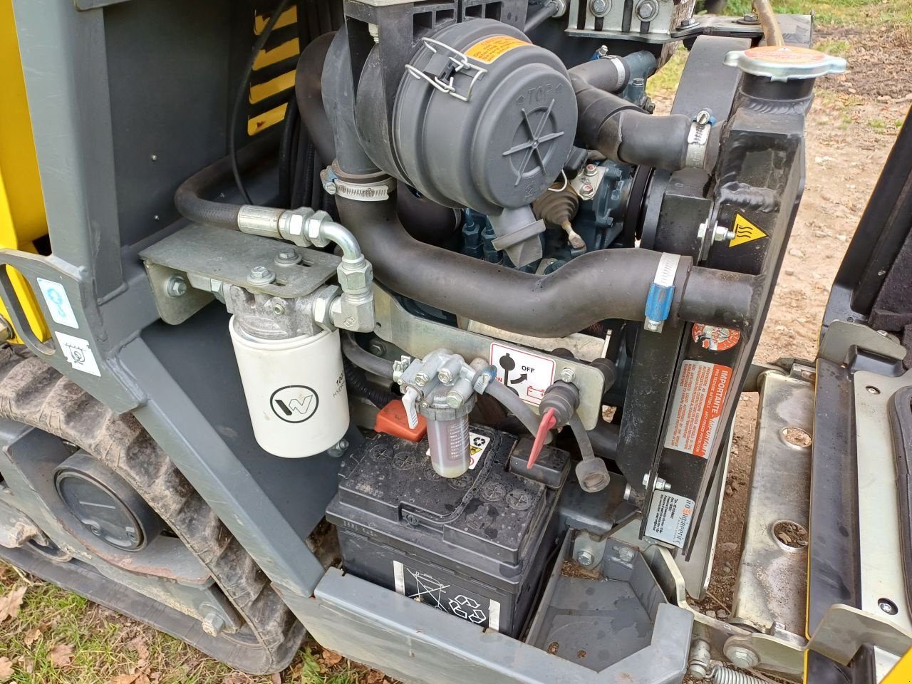 Raupendumper van het type Wacker Neuson DT12, Gebrauchtmaschine in Terschuur (Foto 9)