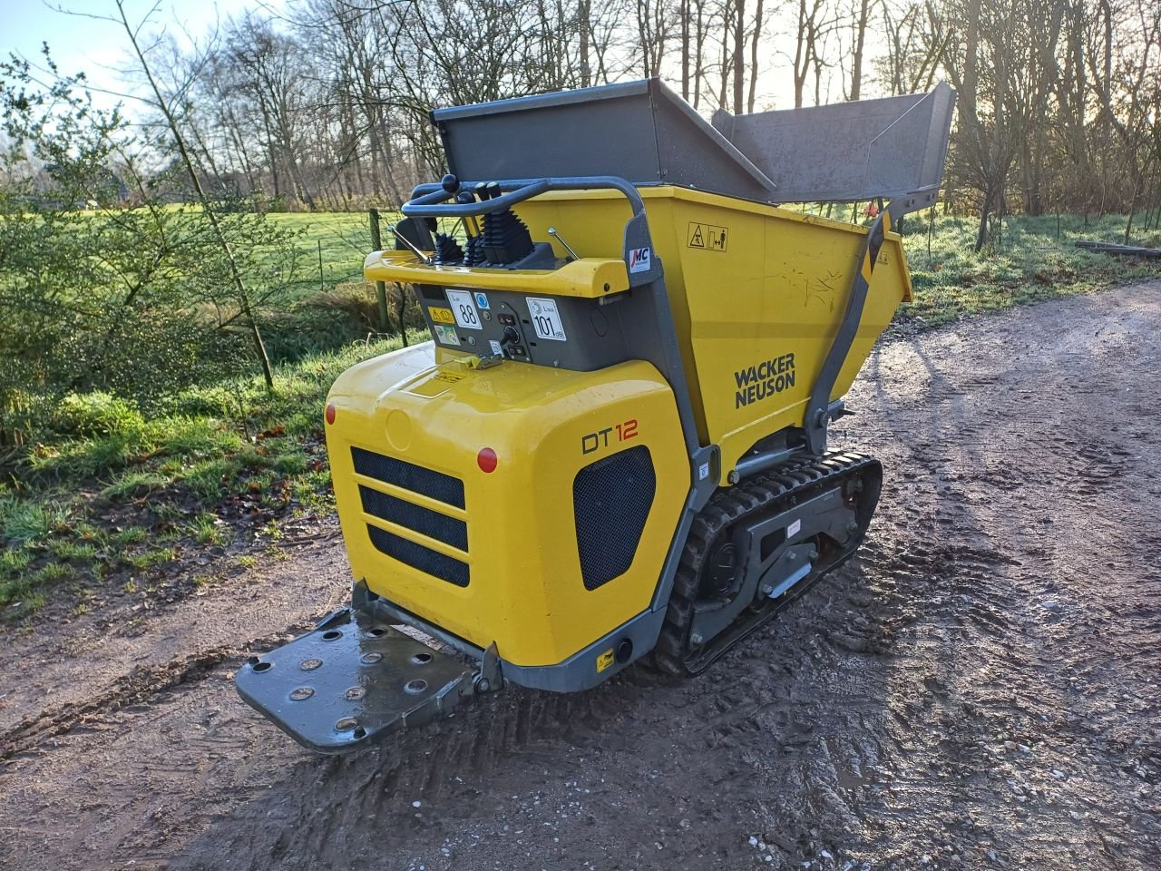 Raupendumper typu Wacker Neuson DT12, Gebrauchtmaschine w Terschuur (Zdjęcie 2)