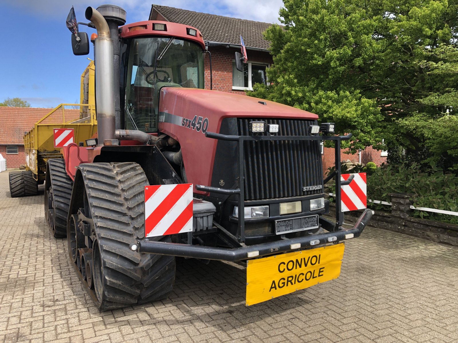 Raupentraktor van het type Case IH Quadtrac 450 STX, Gebrauchtmaschine in Heiden (Foto 3)