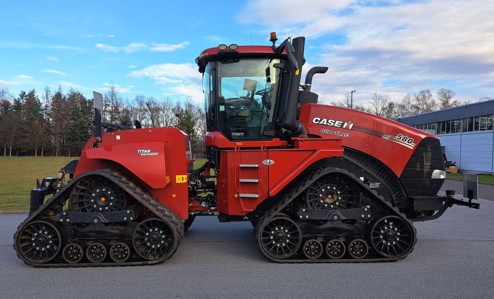 Raupentraktor Türe ait Case IH Quadtrac 580, Gebrauchtmaschine içinde Burkau (resim 7)