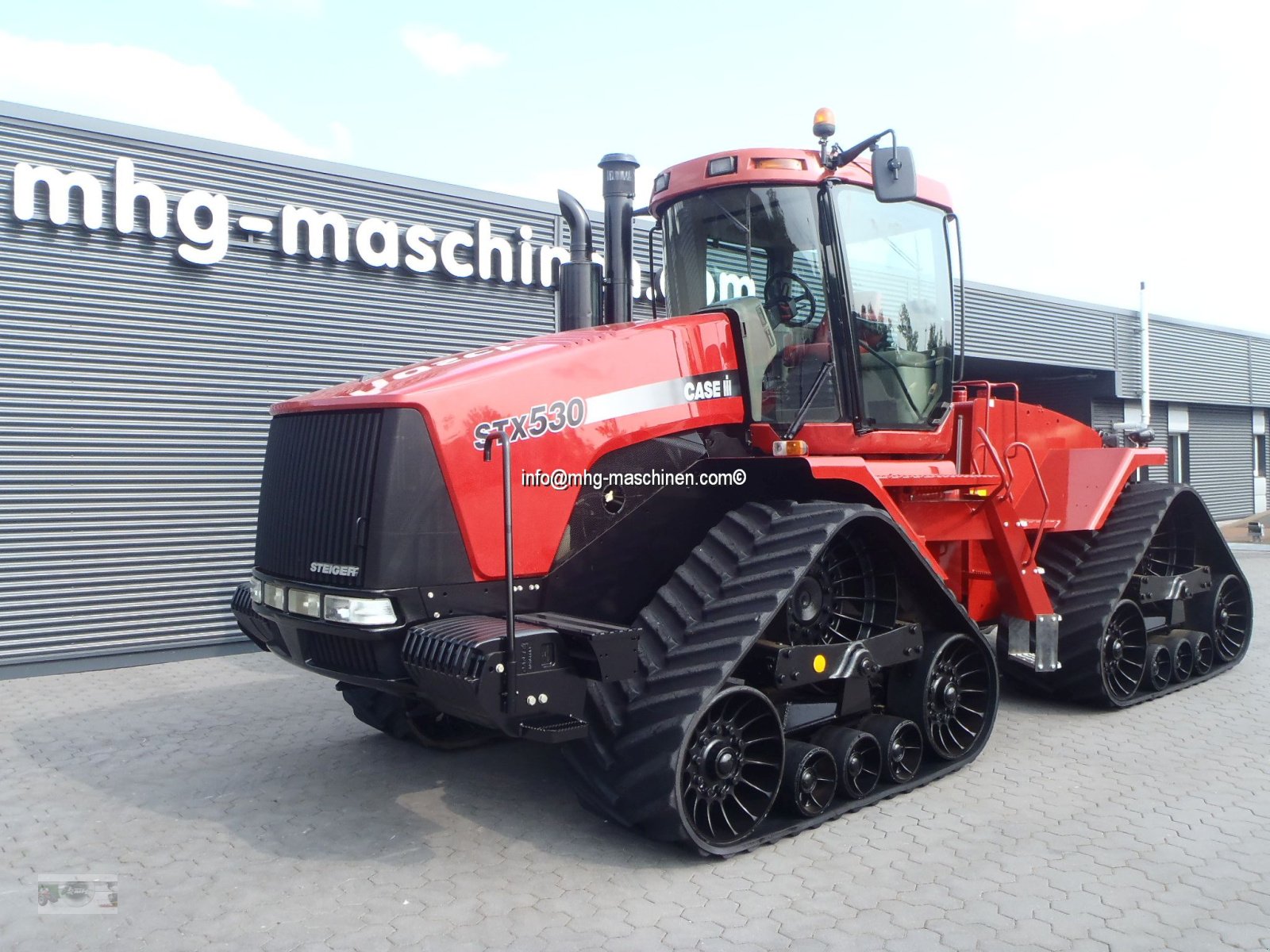 Raupentraktor des Typs Case IH STX Quadtrac 530 nur 3564 h , PTO, Hubwerk, Gebrauchtmaschine in Gescher (Bild 2)