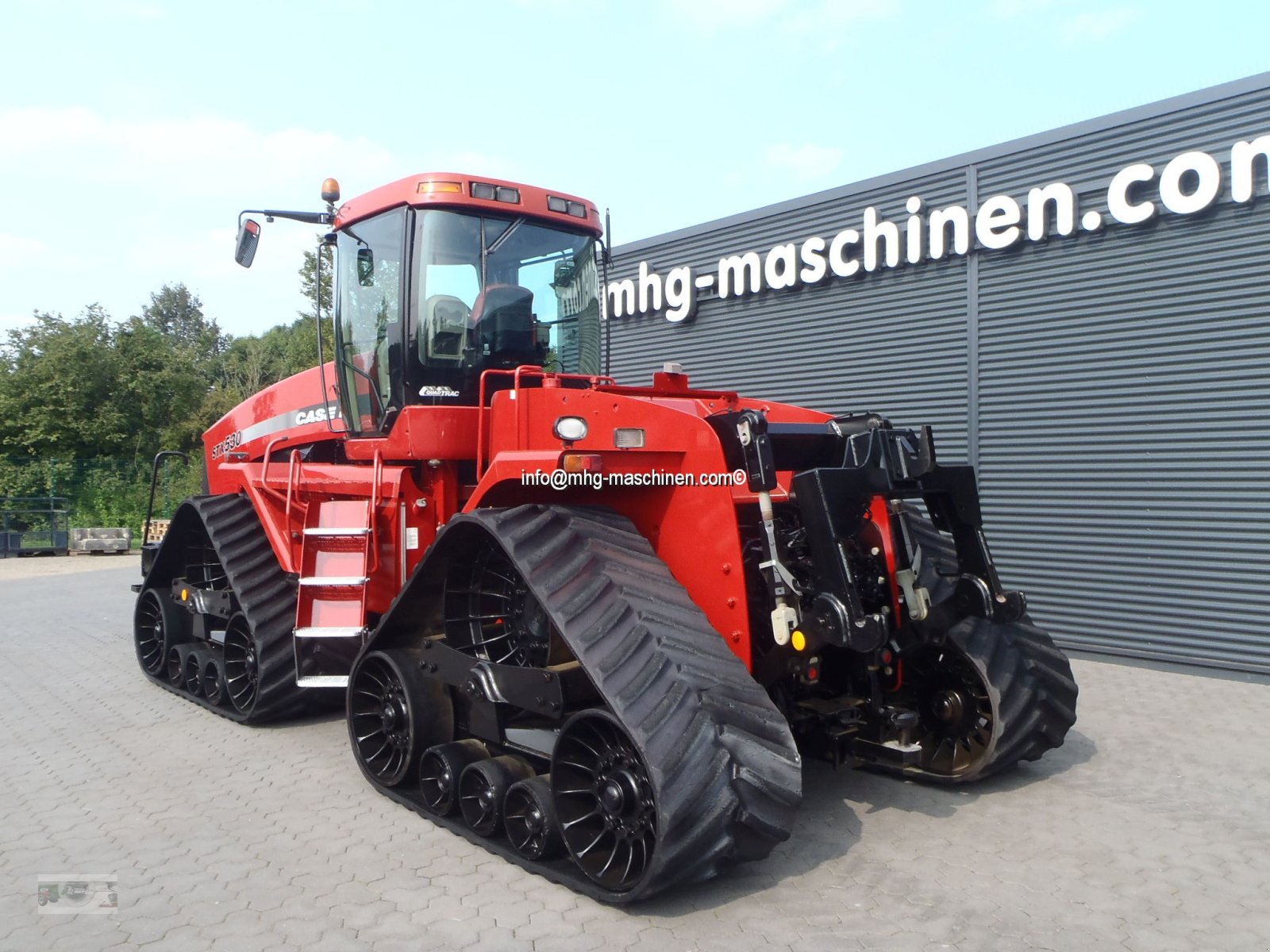 Raupentraktor of the type Case IH STX Quadtrac 530 nur 3564 h, PTO, Hubwerk, Gebrauchtmaschine in Gescher (Picture 4)