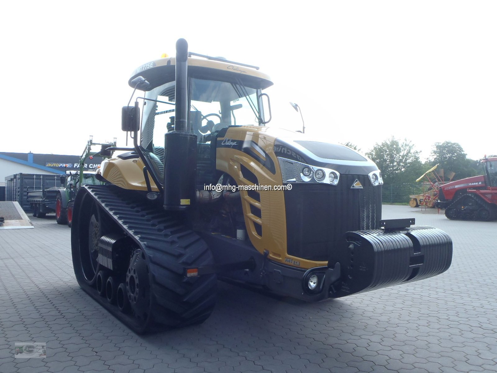 Raupentraktor van het type Challenger MT 775 E, GPS RTK, Gebrauchtmaschine in Gescher (Foto 3)